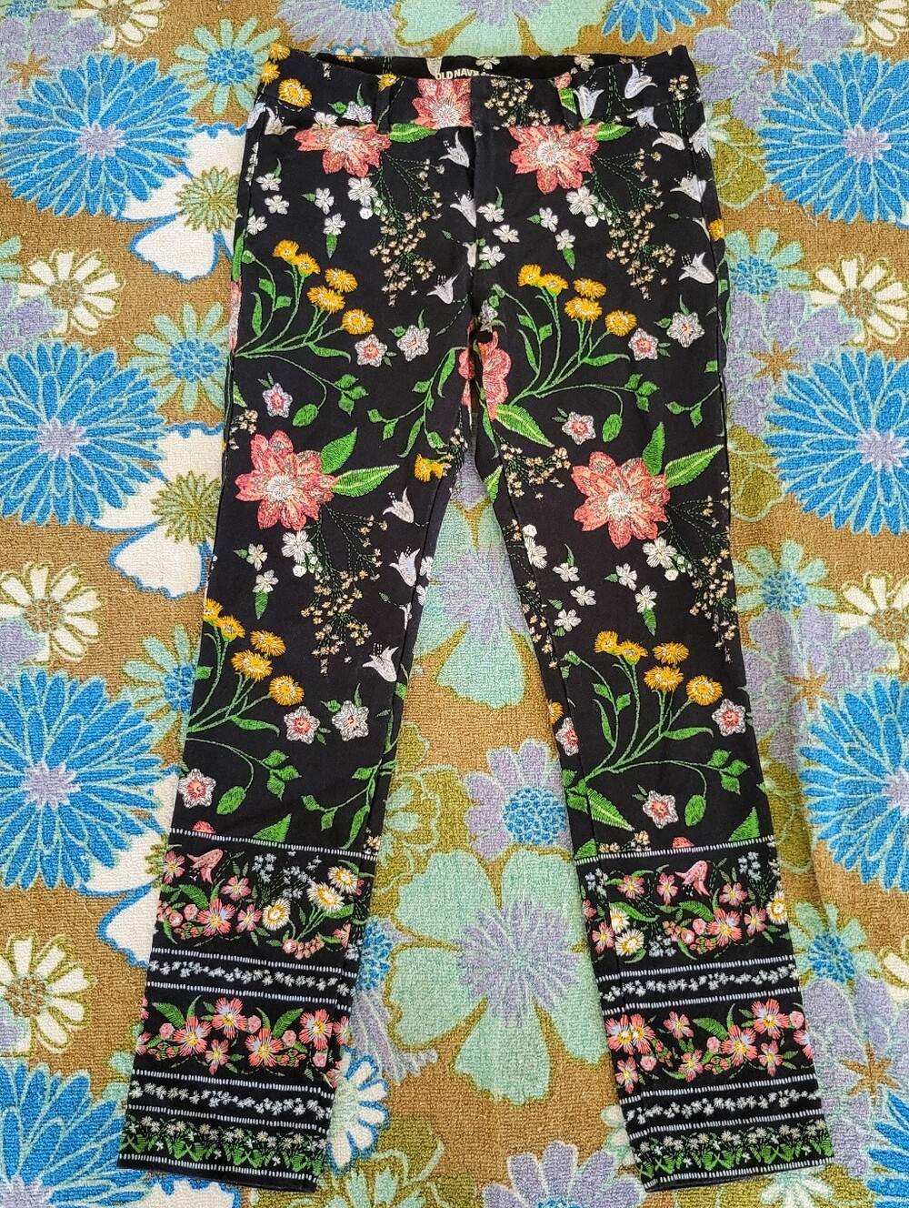 Old Navy | Floral Pixie Skinny Pants